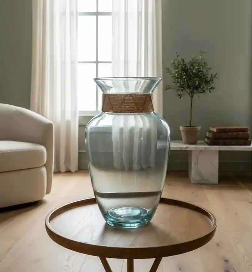 Florero Jarrón De Vidrio (adz)