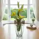 Florero Jarrón De Vidrio (adz)