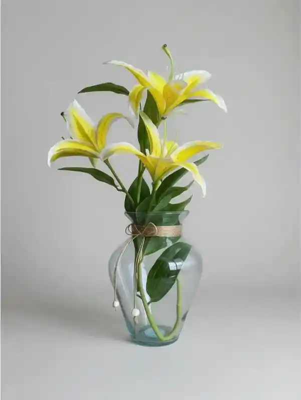 Florero Jarrón De Vidrio (azteca)