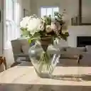 Florero Jarrón De Vidrio (azteca)