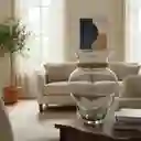 Florero Jarrón De Vidrio (azteca)