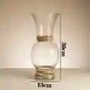 Florero Jarrón De Vidrio (caribe)