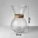 Florero Jarrón De Vidrio (corona)