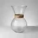 Florero Jarrón De Vidrio (corona)