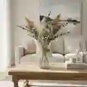 Florero Jarrón De Vidrio (corona)