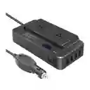 Multitoma Para Carro Inversor Portátil Usb 200w-mg8300