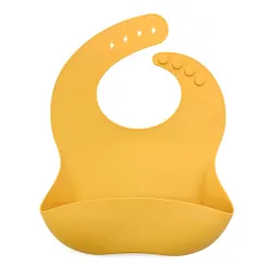 Baberos Para Bebe En Silicona Fácil Lavado Portable Unisex