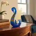 Cisne De Cristal Color Azul (swan)