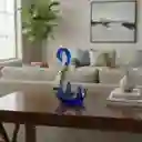 Cisne De Cristal Color Azul (swan)