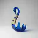 Cisne De Cristal Color Azul (swan)