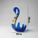 Cisne De Cristal Color Azul (swan)