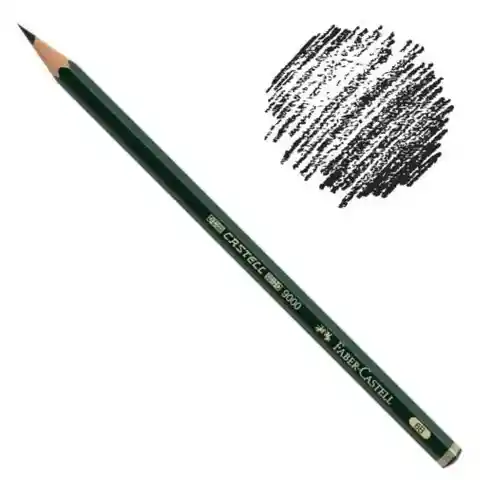 Lapiz De Dibujo 6b Faber Castell