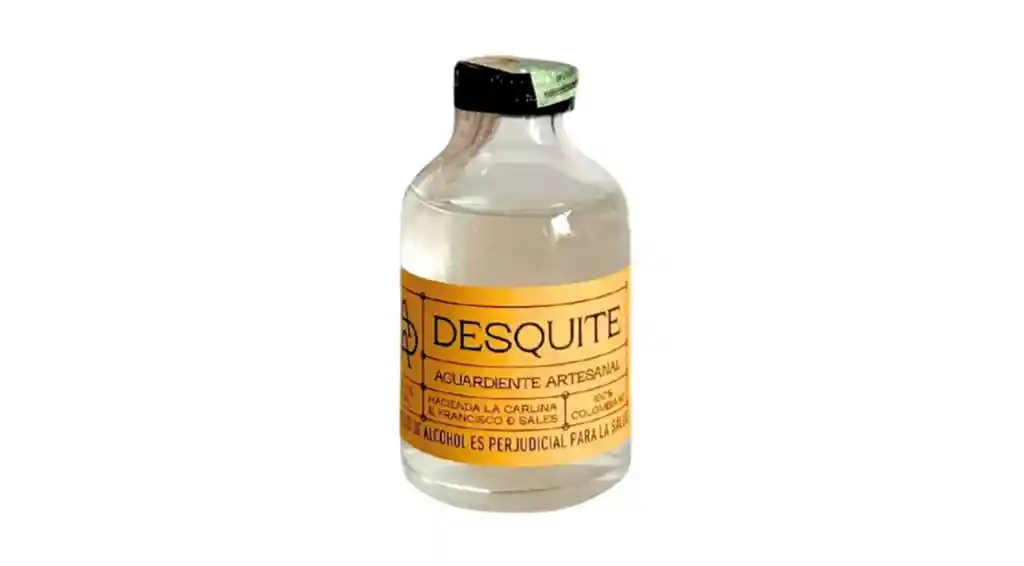 Aguardiente Artesanal Desquite Miniatura 50 Ml