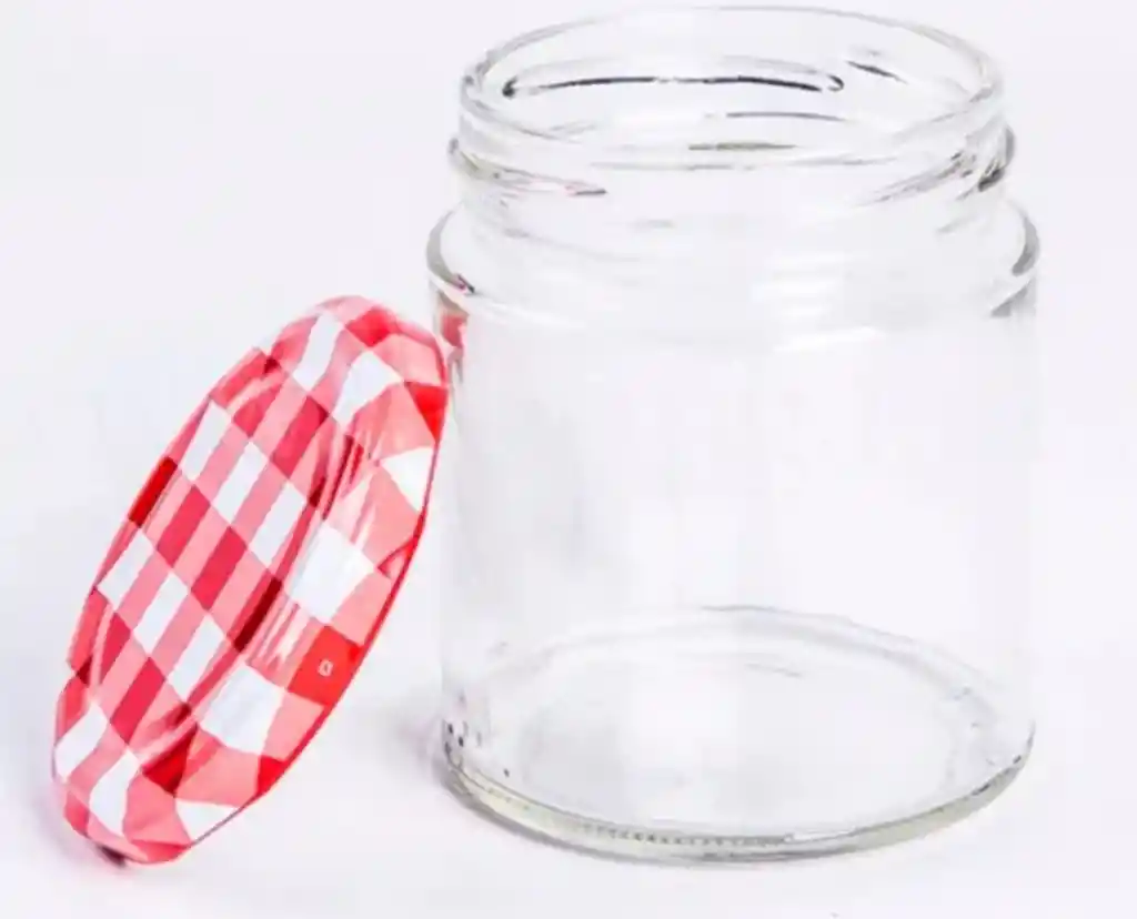 Frasco Vidrio Conservero Decorativo 7 X 5 Cm