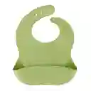 Baberos Para Bebe En Silicona Fácil Lavado Portable Unisex