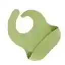 Baberos Para Bebe En Silicona Fácil Lavado Portable Unisex