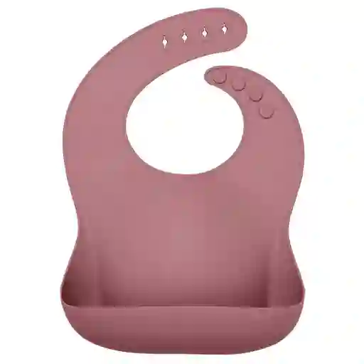 Baberos Para Bebe En Silicona Fácil Lavado Portable Unisex