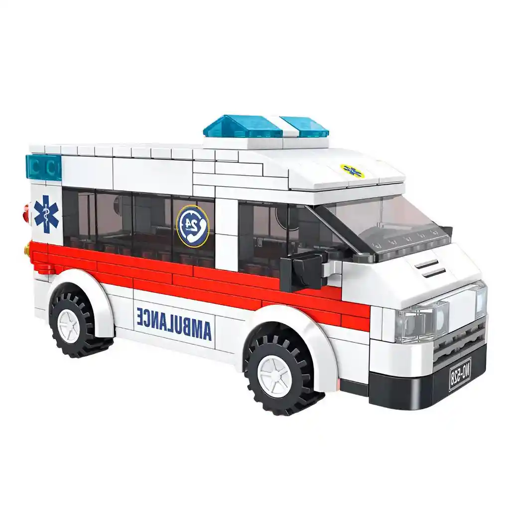Carro Ambulancia Paramedicos City Armable Armatodo Niños
