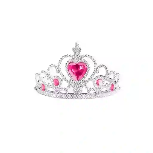 Corona Tipo Tiara Fuscia