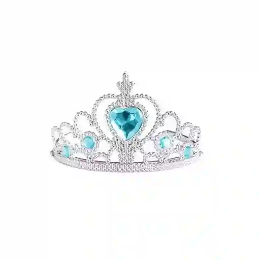 Corona Tipo Tiara Azul
