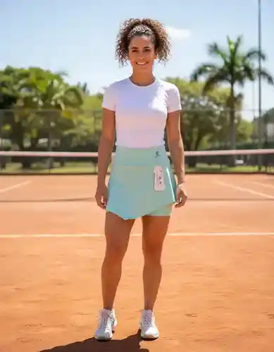 Falda Deportiva Con Licra