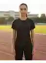 Camiseta De Malla Con Manga