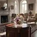 Manzana Dorada En Acrílico