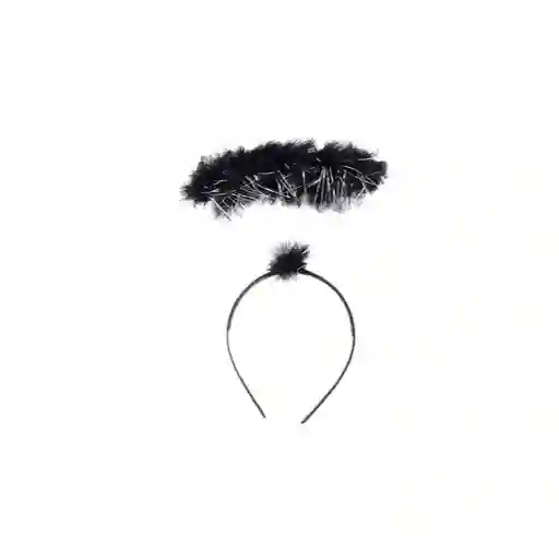 Diadema De Angel Negro