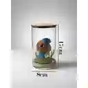 Adorno Perro En Frasco De Vidrio (collie Macho)