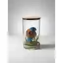 Adorno Perro En Frasco De Vidrio (collie Macho)