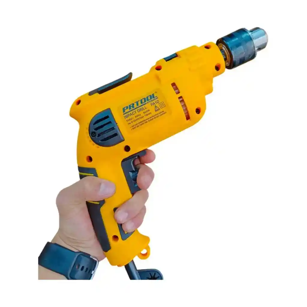 Combo Taladro + Pulidora 110v Pa1d Protool + Obsequio