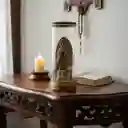 Adorno Virgen De Guadalupe En Vaso De Cristal