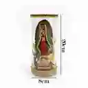 Adorno Virgen De Guadalupe En Vaso De Cristal