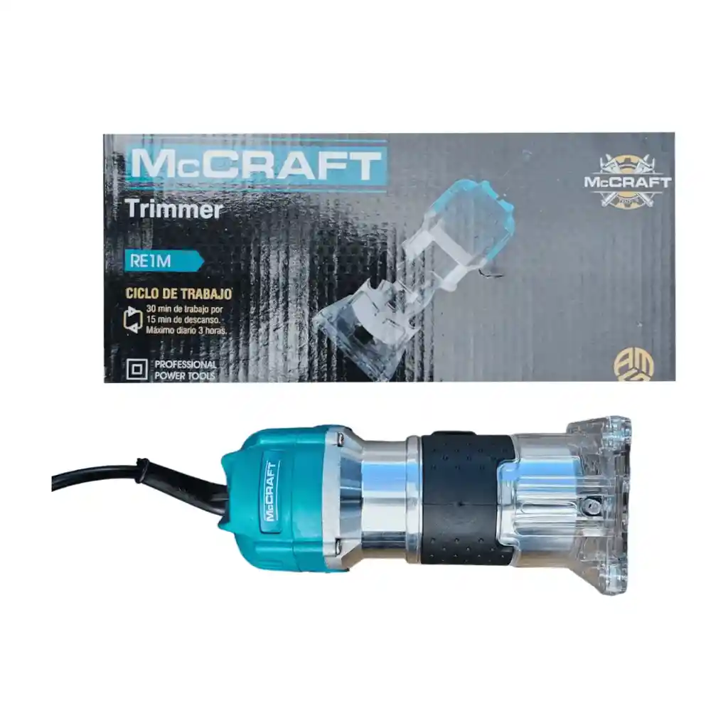 Rebordeadora Carpintería Re1m 110v Mccraft Protool + Obsequio