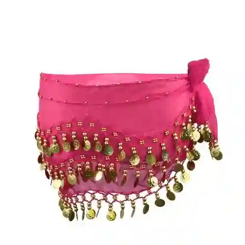 Falda Arabe De Lentejuelas Fuscia