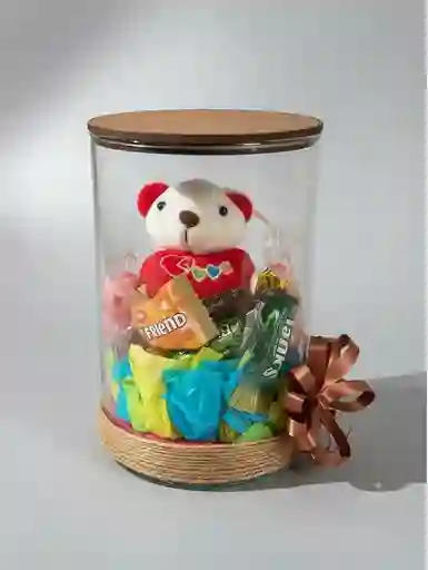 Regalo Detalle Oso Teddy Bear Con Corazón Y Chocolates Para Cualquier Ocasión