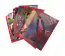 10 Láminas Stickers De Spiderman Variadas Panini Borde Rojo