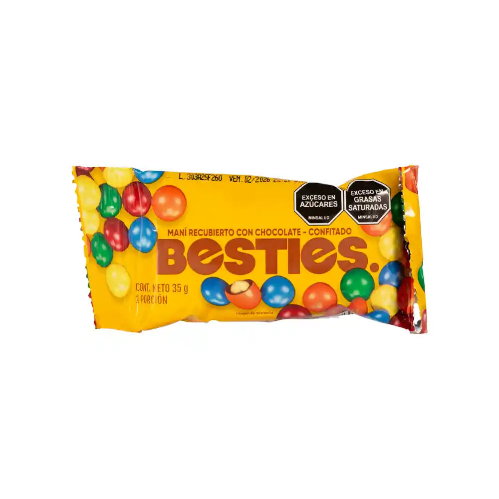 Besties Mani Recubierto Chocolate
