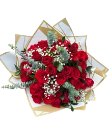 Flores Rosas X50 Bouquet