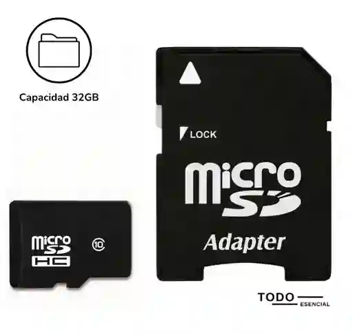 Memoria Micro Sd 32gb Clase 10 Con Adaptador Sd Dg