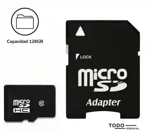 Memoria Micro Sd 128gb Clase 10 Con Adaptador Sd Dg