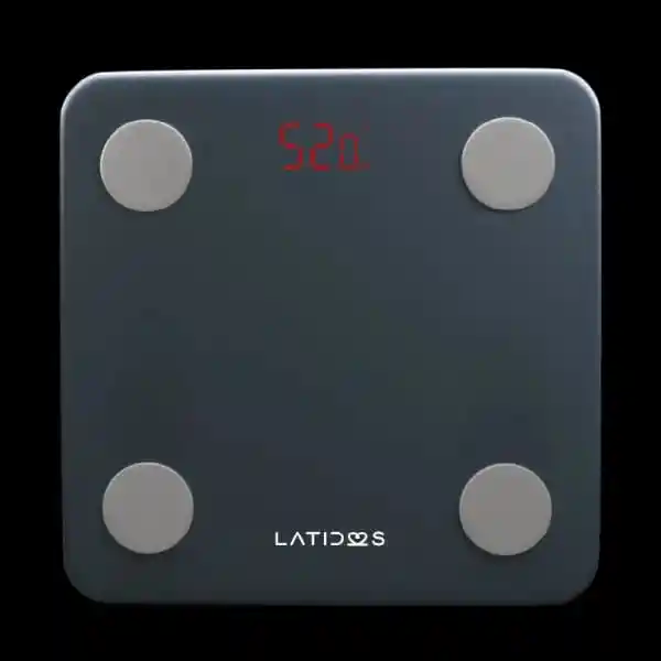 Balanza Con Monitor De Grasa Y Bluetooth