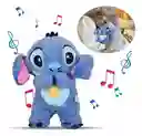 Peluche Stitch Que Respira Con Musica Y Luz