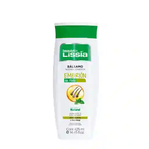 Bálsamo Acondicionador Embrión De Pato Lissia X 425 Ml