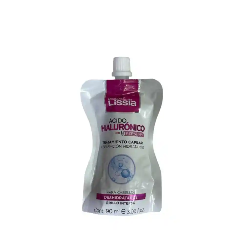 Tratamiento Capilar Ácido Hialurónico Y Keratina Lissia X 90 Ml
