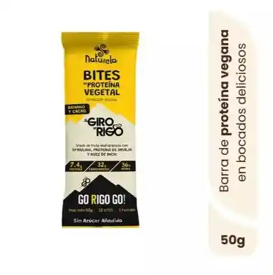 Bites De Proteina X50g Naturela