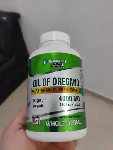 Capsulas De Oregano 400omg