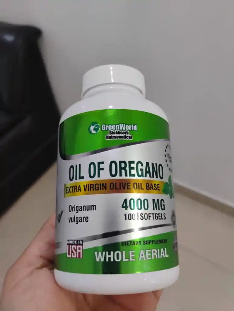 Capsulas De Oregano 400omg