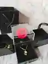 Baul De Rosa Con Accesorio Incluido