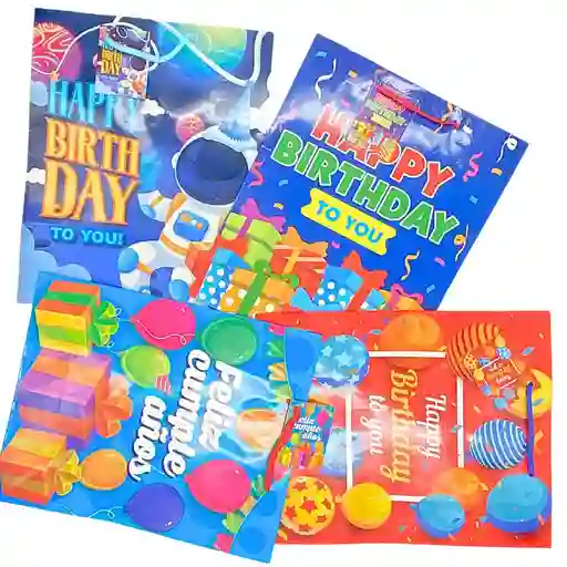 Primavera Bolsa De Regalo Cumpleaños - Grande